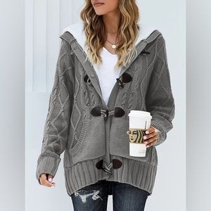 Lazy Sweater Knit Cardigan